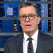 Colbert concorda que Trump cumpriu todos os objetivos. Não, não aqueles.