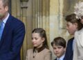 Comentário do Príncipe Louis a King leva a um momento adorável no culto de Páscoa | Real | Notícias
