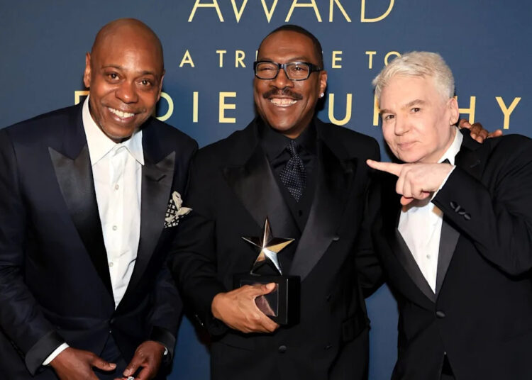 Dave Chappelle homenageia Eddie Murphy, diz que uma reinicialização de 'Chappelle's Show' precisaria dele