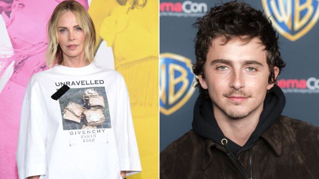 'Desculpe, Timothee Chalamet': Charlize Theron zomba do ator de 'Duna'