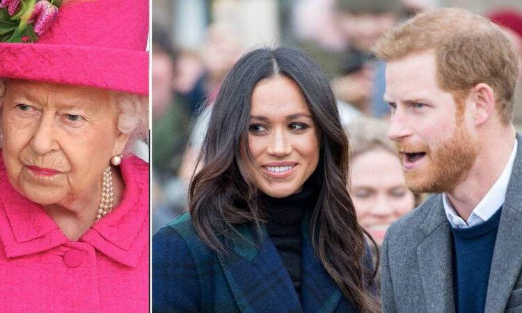 EXCLUSIVO: Príncipe Harry e Meghan Markle criticados pelo historiador real pelo uso 'odioso' do apelido da rainha Elizabeth para a filha Lilibet: Monarca estava 'furioso'