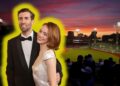 Emma Stone torce pelos Padres no Fenway Park
