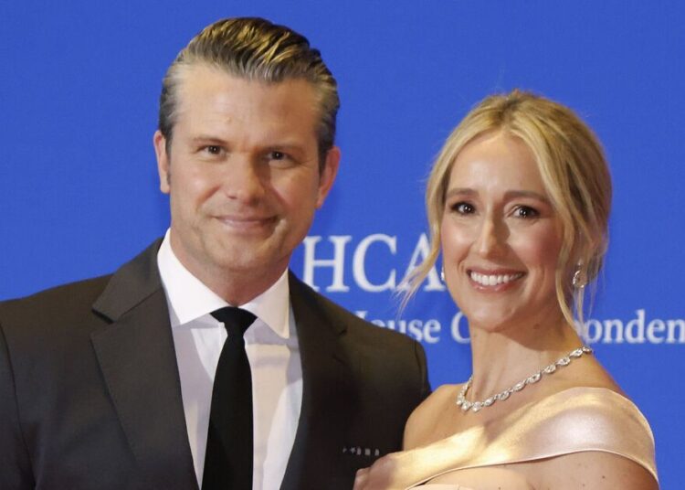 Esposa de Pete Hegseth criticada como roupa WHCD ‘encontrada em Temu’ – Celebrity News – Entertainment
