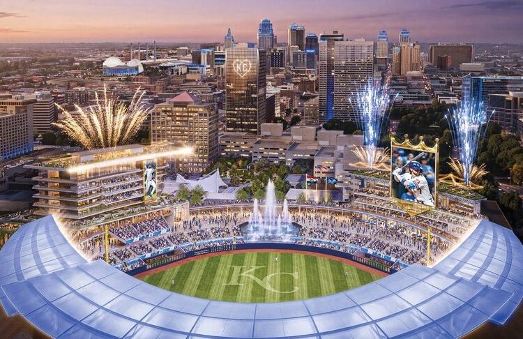 Estádio de US$ 3 bilhões do Royals chega ao centro da cidade, mas não onde esperado