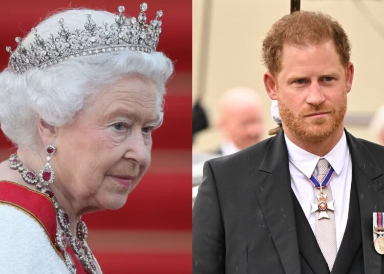 Fonte real revela que a Rainha Elizabeth II nunca falou com o Príncipe Harry sozinha ao telefone após uma briga pública