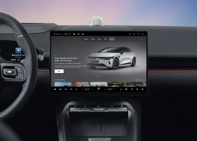 Geely Tech EU e 3SS lançam novo centro de entretenimento automotivo para Zeekr