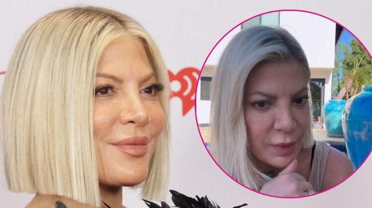 'Grata' Tori Spelling diz que 'anjos da guarda estavam conosco' após acidente de carro 'esmagador': 'Poderia ter sido muito pior'