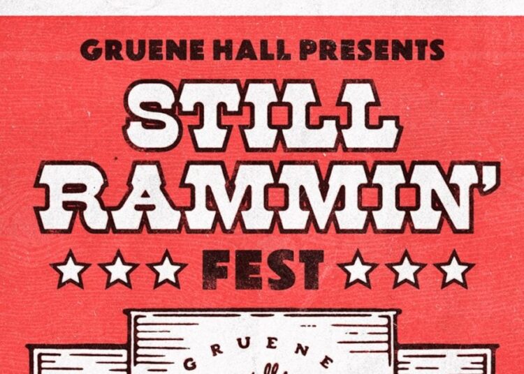 Gruene Hall revela programação carregada para o novo “Still Rammin’ Fest”