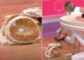 Jenna Bush Hager choca Willie Geist ao deixar cair um bolo de $ 20.000 na pegadinha do Dia da Mentira: 'A queda foi real!'