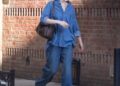 Jennifer Lawrence Zhuzhes cria um look jeans com um toque de azul gelado