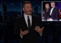 Jimmy Kimmel repete piada ‘odiosa’ sobre Melania Trump na tentativa de se defender