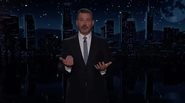 Jimmy Kimmel zomba brutalmente da ostentação da família real de Trump