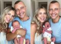 Joey Lawrence e sua esposa Samantha Cope dão as boas-vindas ao segundo filho, o quarto, mais de um ano após a reconciliação