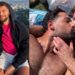 Johnny Sibilly adora beijar seu lindo namorado