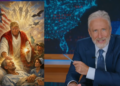 Jon Stewart brinca sobre seu papel na foto de Jesus de Trump