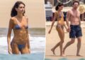 Kaia Gerber e Lewis Pullman aproveitam o sol durante a escapadela ao México