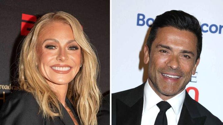 Kelly Ripa prepara sua rotina engraçada na hora de dormir