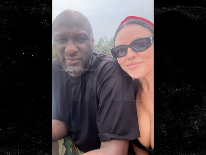 Lamar Odom faz uma viagem à África com GF Rachel Bradley, assista a vídeos