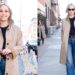 Leslie Bibb Styles Barbour Trenchcoat em Nova York