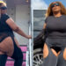 Lizzo mostra suas nádegas em roupa NSFW para ‘Hoechella’