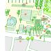 Mapa das Galerias David Geffen do LACMA: o café, o wine bar, a arte Koons