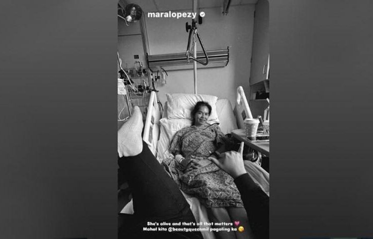 Maria Isabel Lopez sobrevive a acidente de carro e agora se recupera no hospital