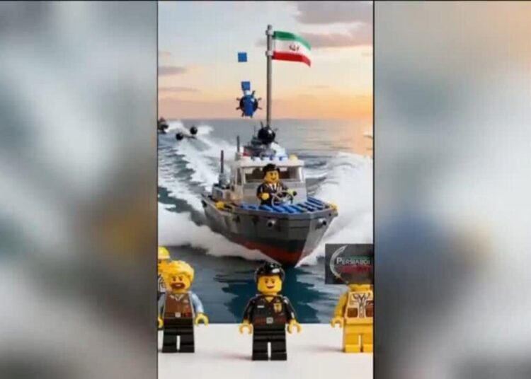 Memes virais de IA pró-Irã confundem os limites entre propaganda e entretenimento