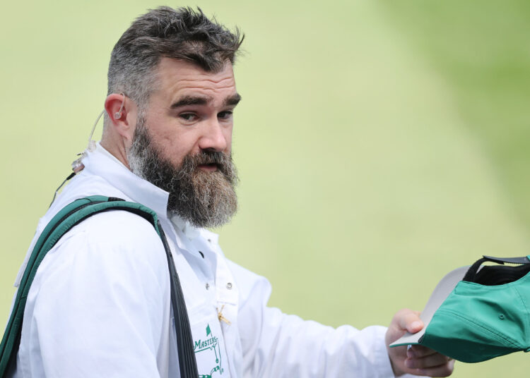 Notícias do Masters: Jason Kelce despedaçado por amigos por causa do novo papel em Augusta