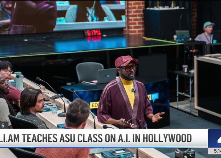 O rapper will.i.am dá aula na ASU sobre IA em Hollywood – NBC Los Angeles