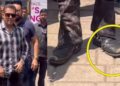 Os sapatos rasgados de Salman Khan se tornam virais, os fãs se divertem com o visual casual do superstar