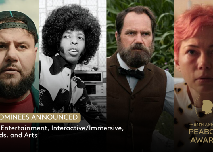 Peabody Awards announce nominees for the Arts, Children’s/Youth, Entertainment and Ineractive & Immersive categories