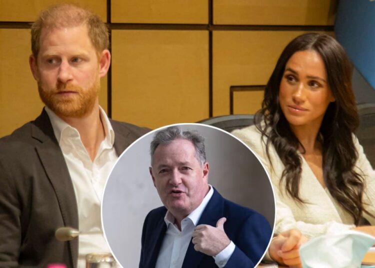 Piers Morgan drops bombshell on Harry, Meghan with latest announcement