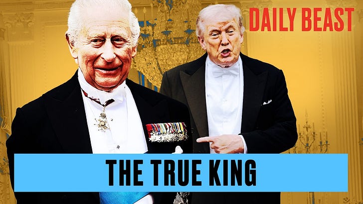 Por que Trump não consegue evitar bajular Charles