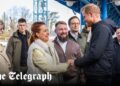 Príncipe Harry chega em visita não anunciada à Ucrânia