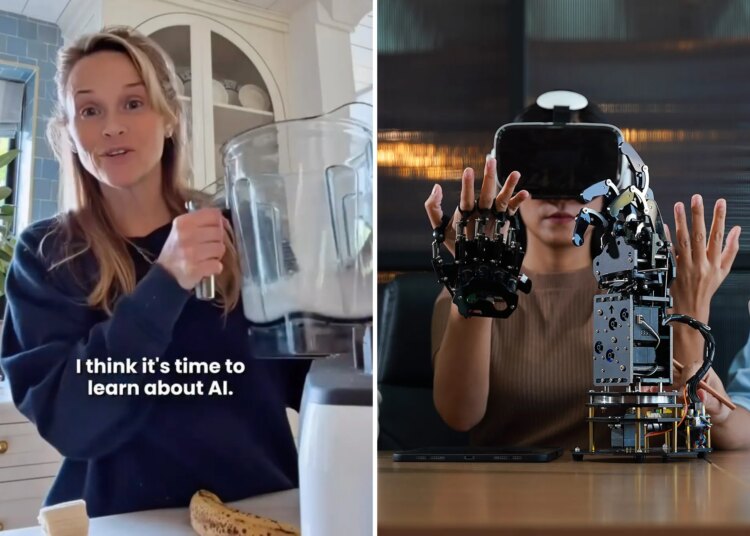 Reese Witherspoon alerta que a IA tem três vezes mais probabilidade de substituir as mulheres