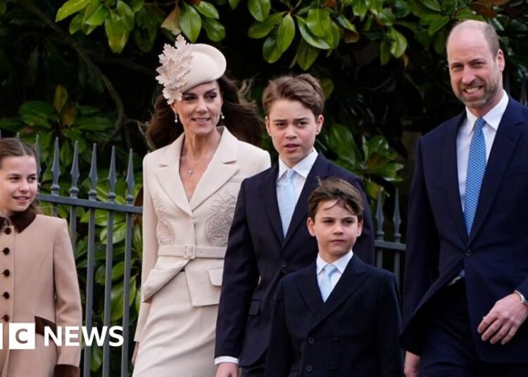 Royals participam do culto do Domingo de Páscoa em Windsor – BBC