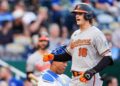 Royals quebra uma seqüência de 8 derrotas consecutivas com Garcia marcando em campo selvagem na vitória por 6-5 sobre Orioles