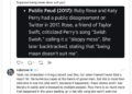 Ruby Rose diz que foi à polícia depois de tornar pública uma alegação de agressão sexual contra Katy Perry