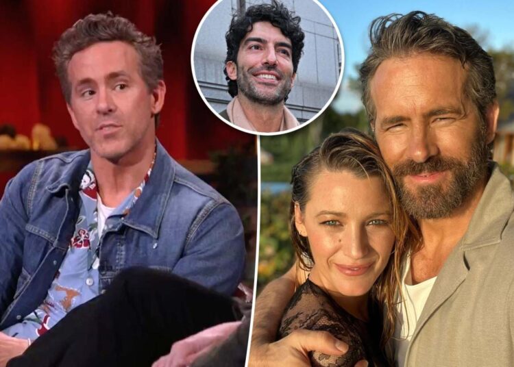 Ryan Reynolds conta como ele e sua esposa Blake Lively administram sua ‘vida real’ em meio ao processo de Justin Baldoni