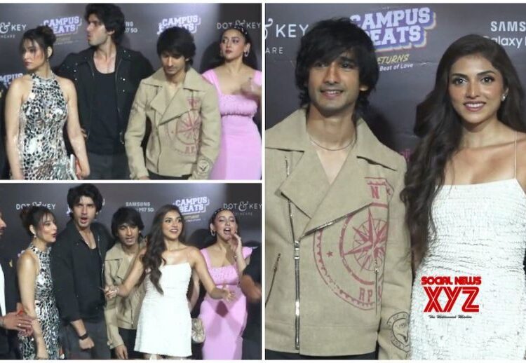 Shantanu Maheshwari, Shruti Sinha, Paras Kalnawat e outras celebridades iluminam o evento de comemoração da 6ª temporada do Campus Beats
