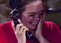 Sou Scarlett Moffat de uma celebridade em lágrimas quando o filho atinge um marco enquanto ela está no acampamento