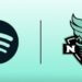 Spotify se une ao New York Liberty para uma experiência de dia de jogo baseada na música