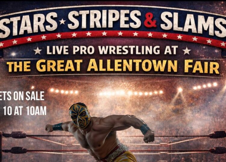 Stars, Stripes & Slams: Wrestling profissional chegando à Great Allentown Fair | Notícias de entretenimento
