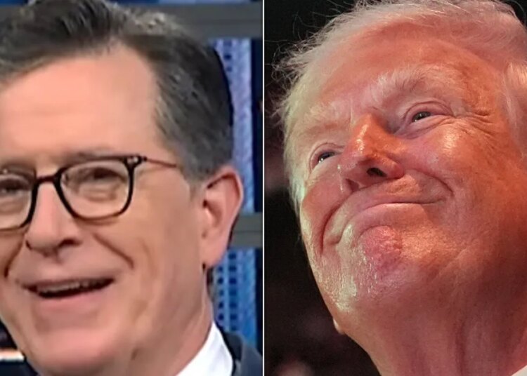 Stephen Colbert revela um detalhe que 'precisa irritar Trump'
