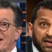 Stephen Colbert surpreso com uma alegação selvagem contra Kash Patel