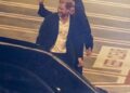 Sussexes are all smiles as they touch down in Sydney for last leg of ‘cosplay royal’ tour ahead of Meghan’s appearance at £1,400 ‘girls’ weekend’ retreat