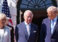 The Latest: King Charles visits Washington with hopes of restoring the US-UK relationship