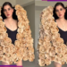 Uorfi Javed STUNS em vestido floral café 3D, celebridades surpresas reagem