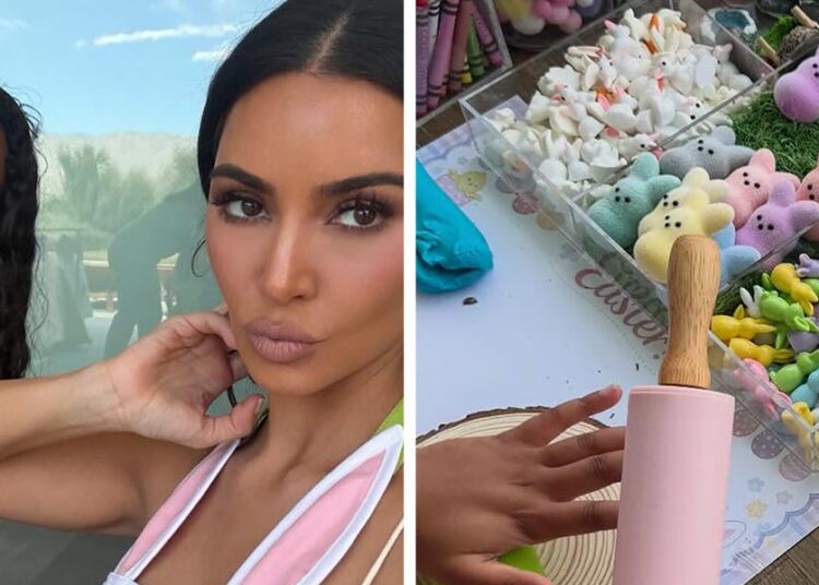 Veja as fotos da luxuosa celebração do fim de semana da Páscoa de 2026 da família Kardashian-Jenner