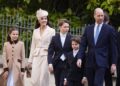 William, Kate e filhos participam do tradicional serviço real de Páscoa